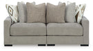 Aslan Court 2-Piece Loveseat Sectional - image 1