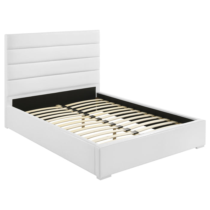 Felicity 4-piece Full Bedroom Set White High Gloss