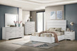 Felicity 5-piece Full Bedroom Set White High Gloss