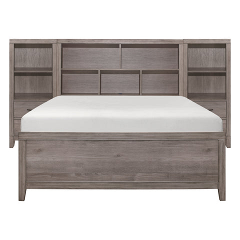 Woodrow 3pc Set Full Wall Bed (FB+2PNS)