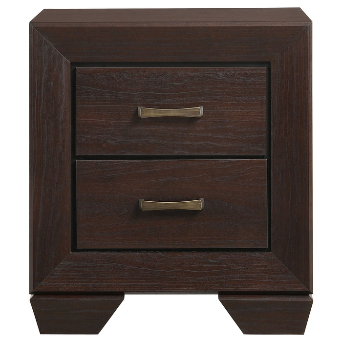 Kauffman 5-piece Eastern King Bedroom Set Dark Cocoa