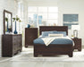 Coaster Kauffman 6-Piece Eastern King Bedroom Set Dark Cocoa with 54-Inch Headboard (Model 204391KE-S5)