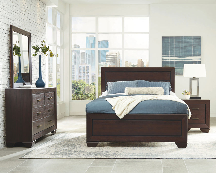 Kauffman 5-piece California King Bedroom Set Dark Cocoa