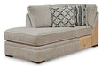 Calnita 2-Piece Sectional with Chaise - Brown/Beige