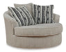 Calnita 2-Piece Sectional with Chaise - Brown/Beige