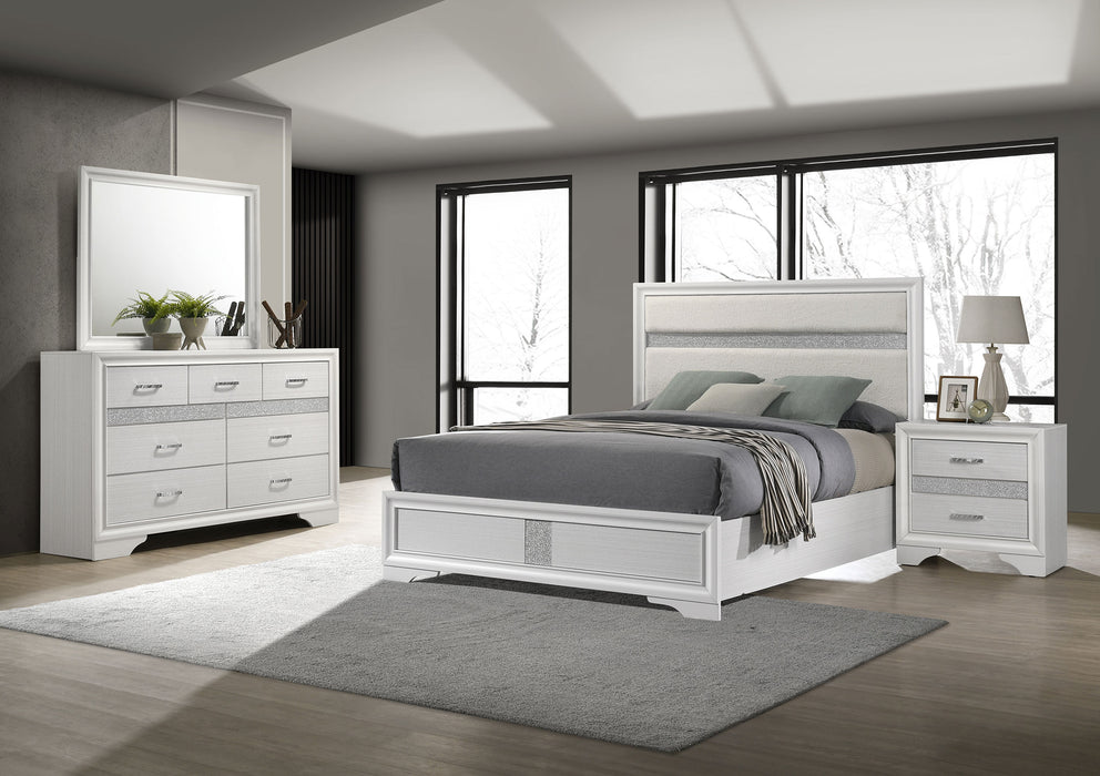 Miranda 5-piece Eastern King Bedroom Set White