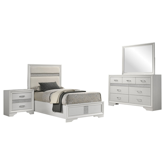 Miranda 5-piece Twin Bedroom Set White