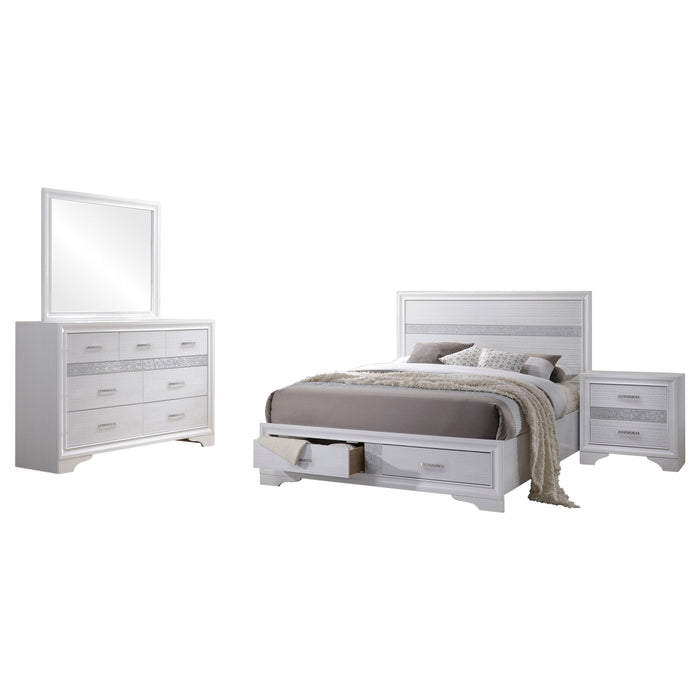 Miranda 5-piece Queen Bedroom Set White