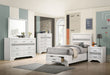 Coaster Miranda 6-Piece Twin Bedroom Set White with 50-Inch Headboard