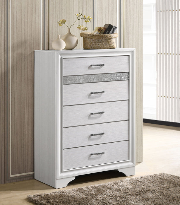 Miranda 6-drawer Bedroom Chest Black