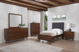 Coaster Robyn 6-Piece Twin Bedroom Set Dark Walnut