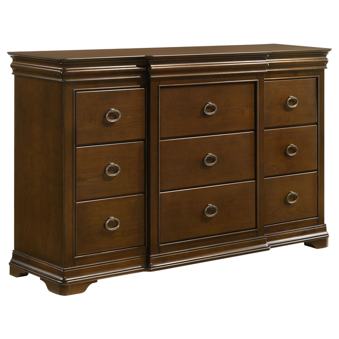 Garland 5-piece Queen Bedroom Set Brown Cherry