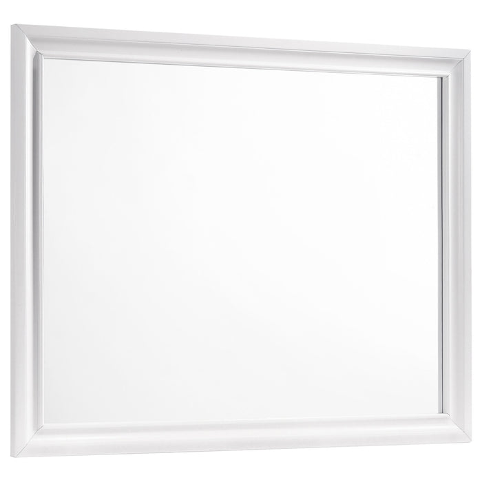 Espejo para cómoda Barzini - blanco