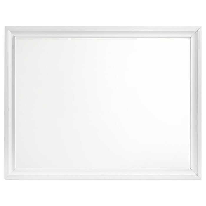 Espejo para cómoda Barzini - blanco