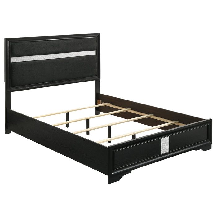 Miranda 54-inch Upholstered Panel Bed White
