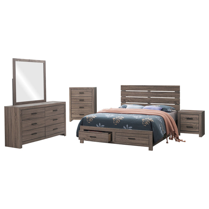 Brantford 5-piece Queen Bedroom Set Barrel Oak