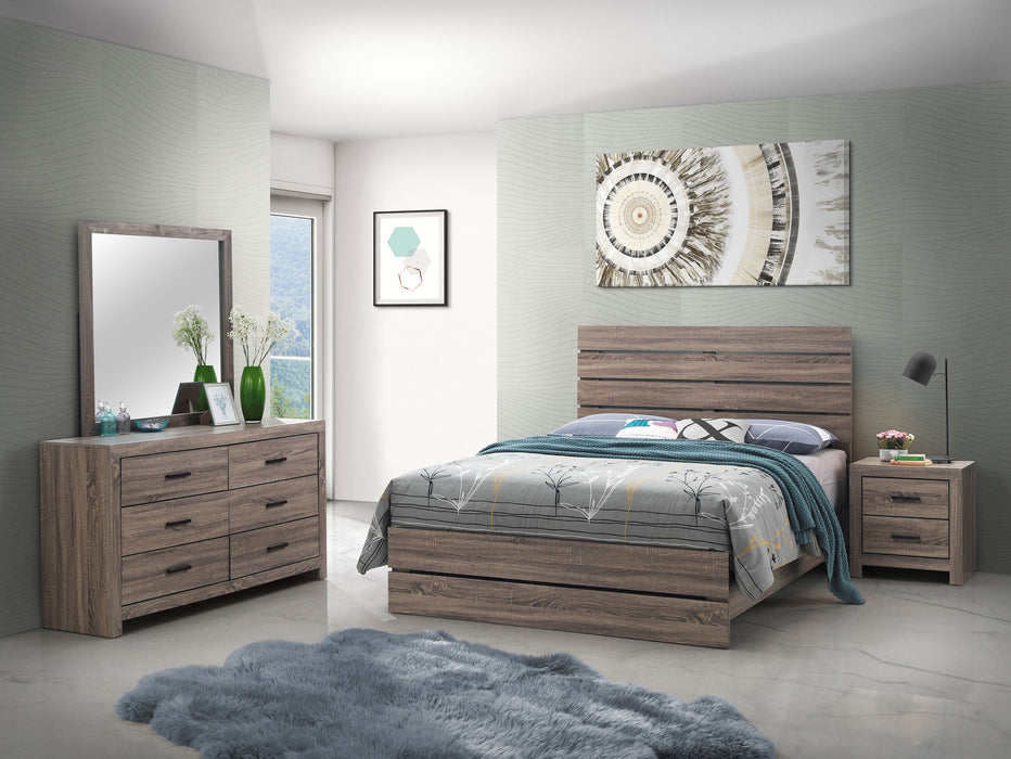 Brantford 5-piece Eastern King Bedroom Set Barrel Oak