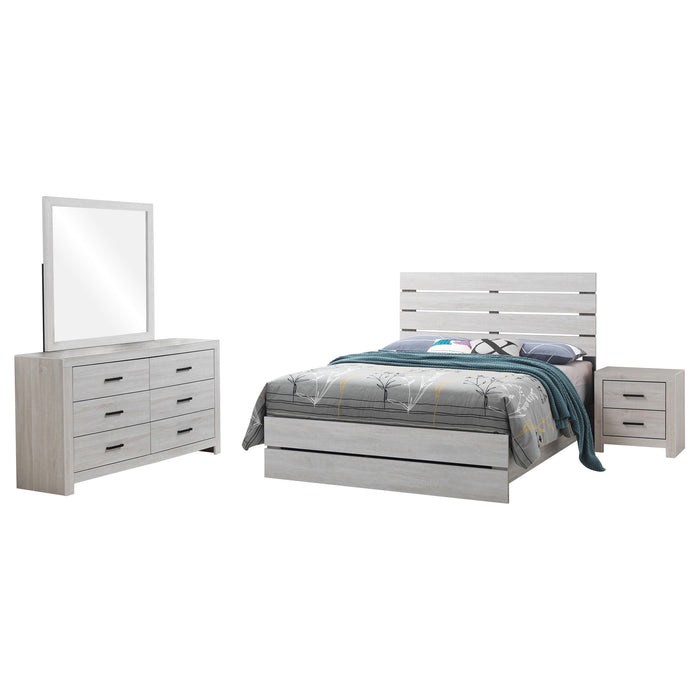 Brantford 5-piece Eastern King Bedroom Set Coastal White