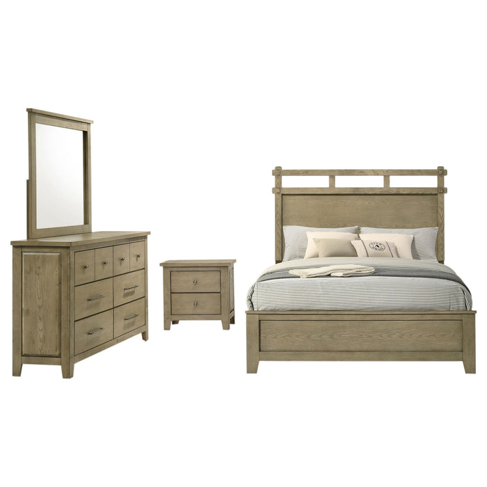 Hazlewood 5-piece Queen Bedroom Set Vineyard Oak