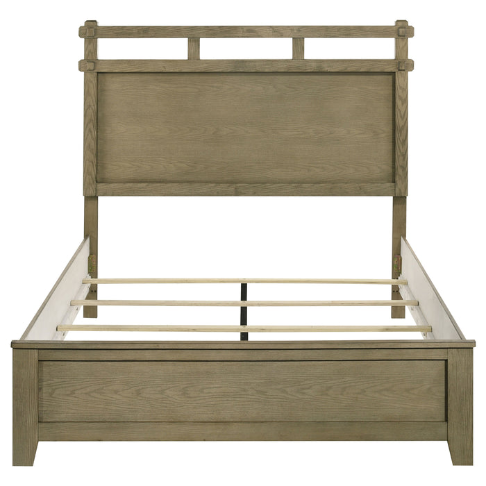 Cama de panel Hazlewood de 61" - roble viñedo