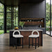 Conrad Velvet Upholstered Counter Stool
