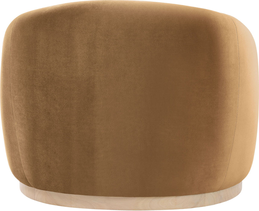 Gustavo Velvet Upholstered Accent Chair