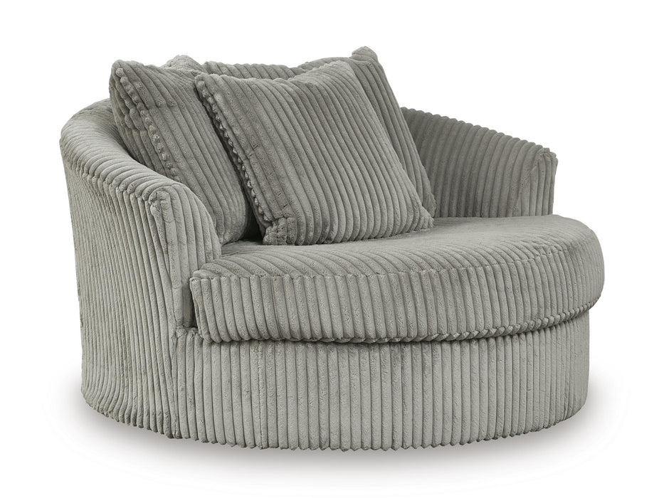 Lindyn Oversized Swivel Accent Chair