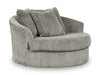 Lindyn Oversized Swivel Accent Chair
