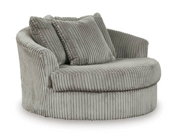 Lindyn Oversized Swivel Accent Chair