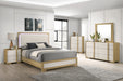Coaster Hyland 6-Piece Eastern King Bedroom Set Natural