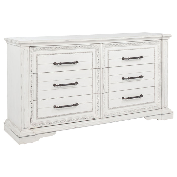 McKinney 5-piece Eastern King Bedroom Set Vintage White