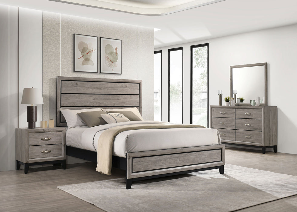 Valen Five-piece Queen Bedroom Set Light Taupe