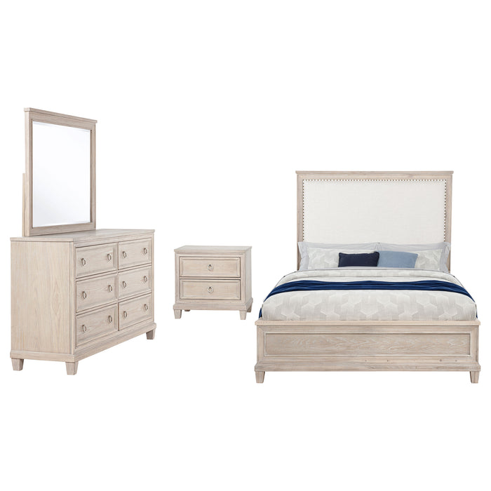 Pembroke 5-piece Queen Bedroom Set Washed Oak