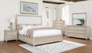 Coaster Pembroke 6-Piece Queen Bedroom Set Washed Oak