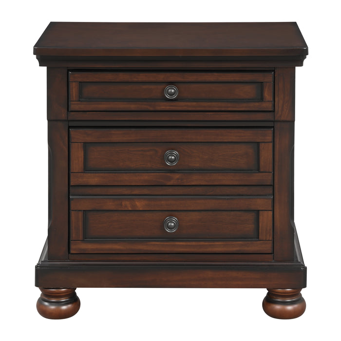 Cumberland Night Stand, Hidden Drawer