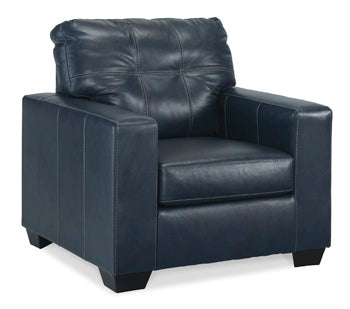 Santorine Ottoman - Blue