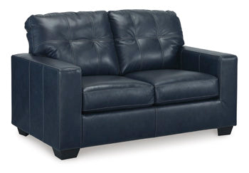 Santorine Ottoman - Blue