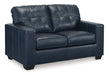 Santorine Ottoman - Blue