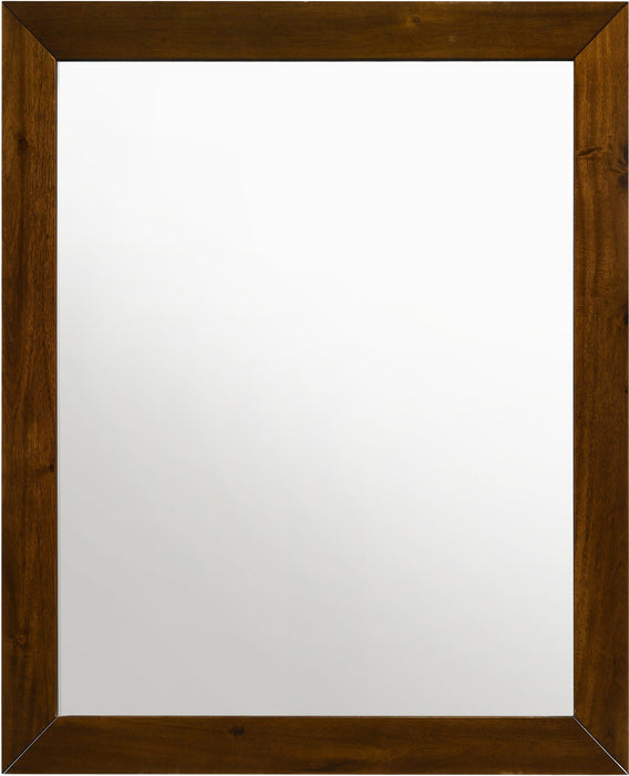 Reed 35" W X 41" H Solid Wood Frame Mirror