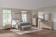 Coaster Solano 6-Piece Eastern King Bedroom Set Weathered Mango with 85-Inch Headboard