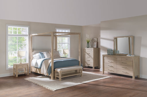 Coaster Solano 6-Piece California King Bedroom Set Weathered Mango with 85-Inch Headboard