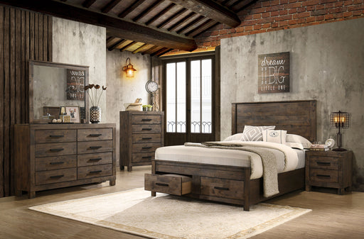 Coaster Woodmont 6-Piece California King Bedroom Set Golden Brown