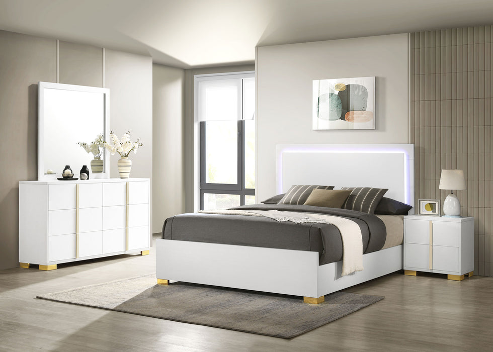 Marceline 5-piece Full Bedroom Set White