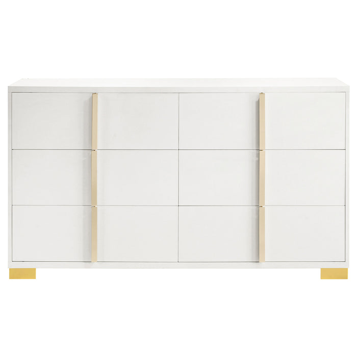 Marceline 5-piece Eastern King Bedroom Set White
