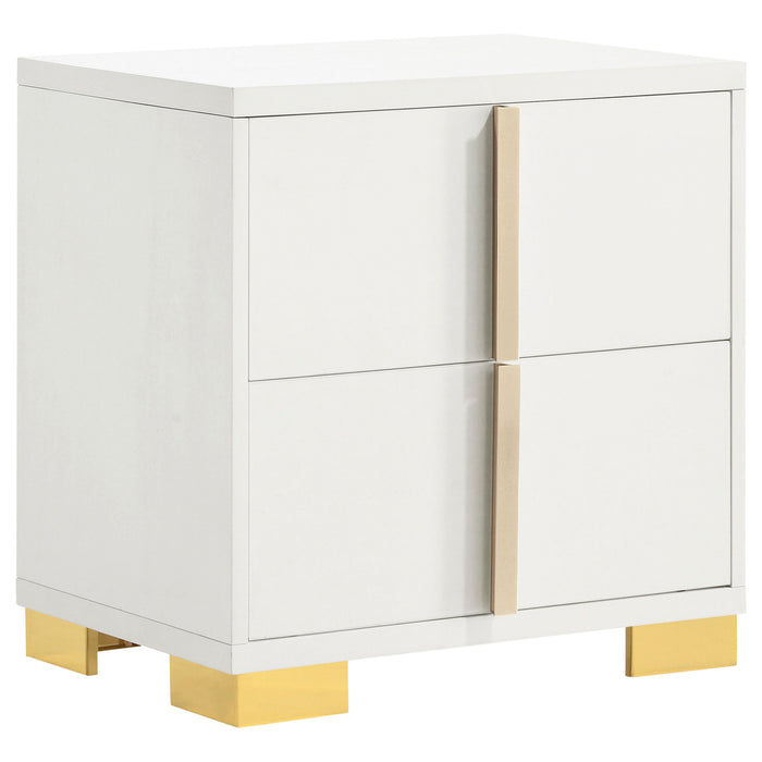 Marceline 5-piece Eastern King Bedroom Set White