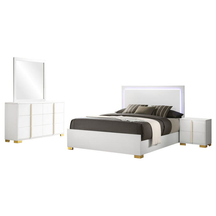 Marceline 5-piece Queen Bedroom Set White
