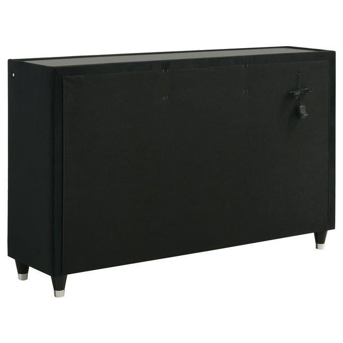 Lorient 5-piece Queen Bedroom Set Black