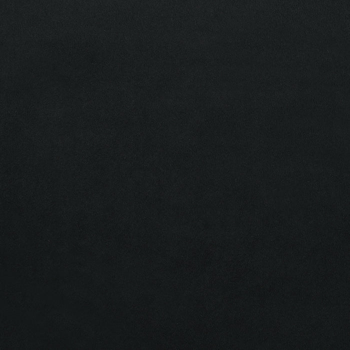 Ravenne Velvet Upholstered LED Panel Bed Black