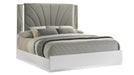 Jazz Bed – Jazz Queen Bed White by Galaxy Home Furnishings