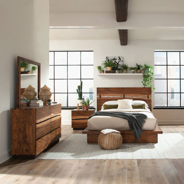 Winslow 5-piece California King Bedroom Set Smokey Walnut